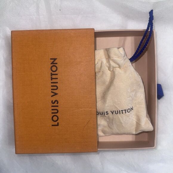 Authentic RARE LOUIS VUITTON Pop Tassel Bag Charm Large LV Box Cover GIFTABLE - Picture 15 of 15